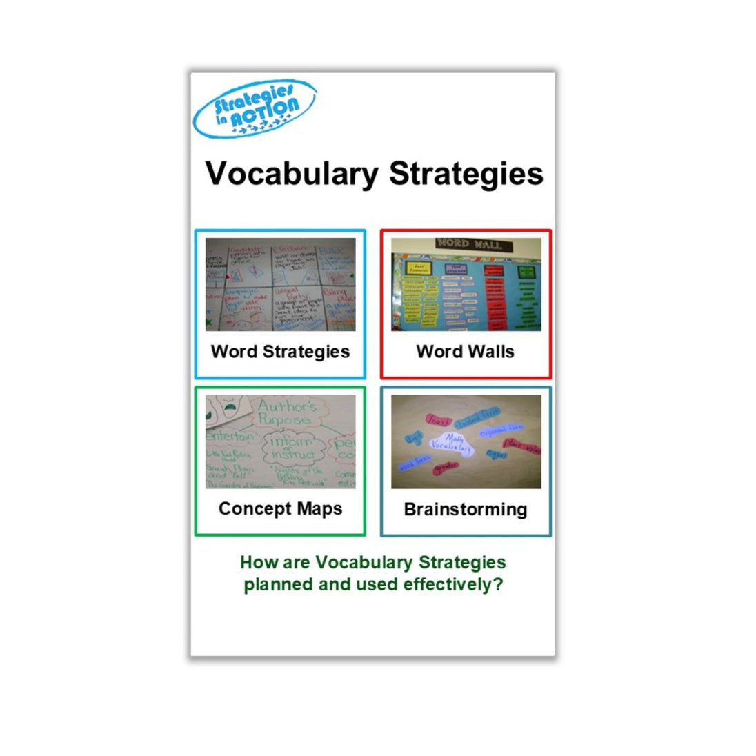 Vocabulary Strategies - Learning - Focused