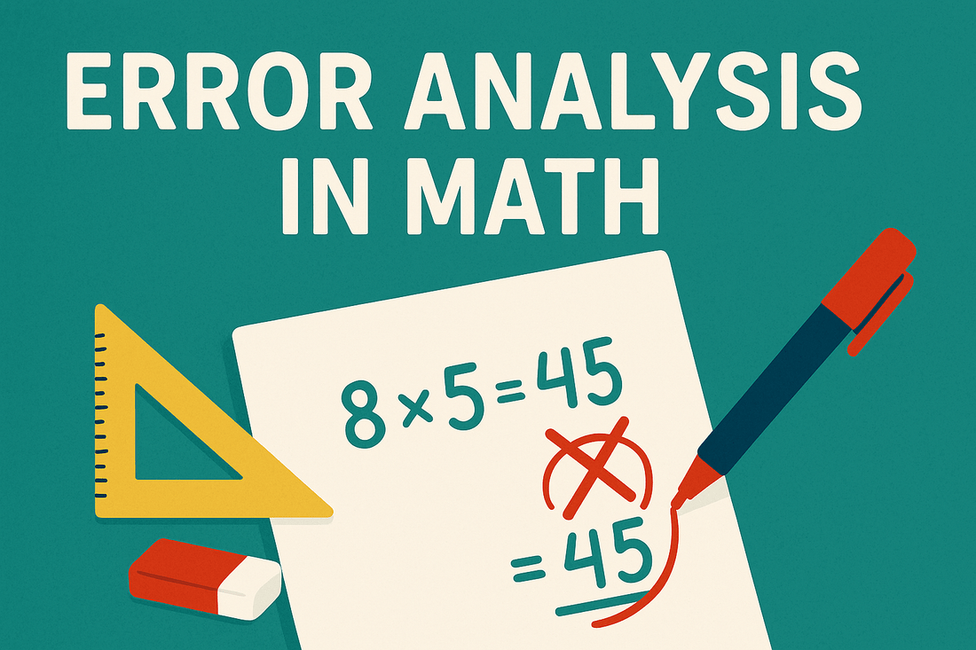 Unlocking the Power of Mistakes: Why Error Analysis Belongs in Every Math Classroom
