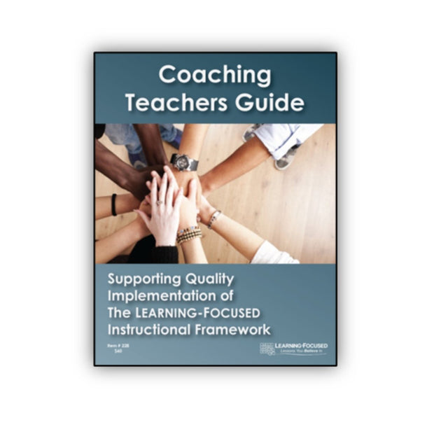 Coaching Teachers Guide - Learning - Focused Store