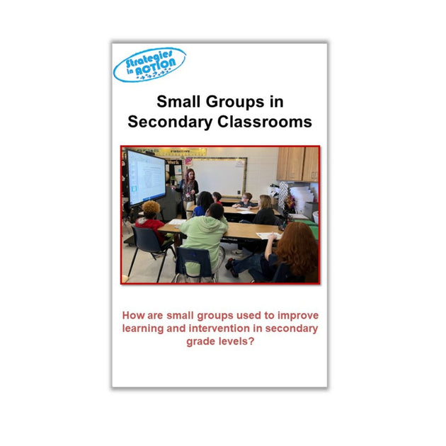 Small Groups for Secondary Classrooms - Learning - Focused