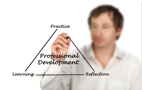 What is distributed professional development