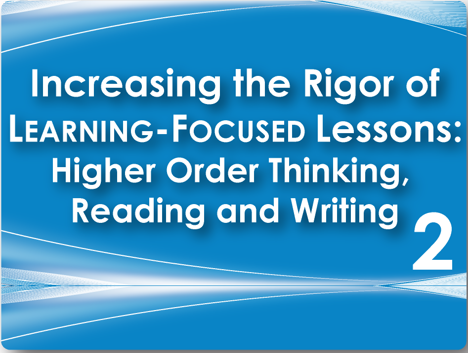 framework to increase rigor